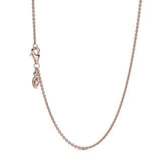 Ogrlica Pandora Rose pozlata  14k